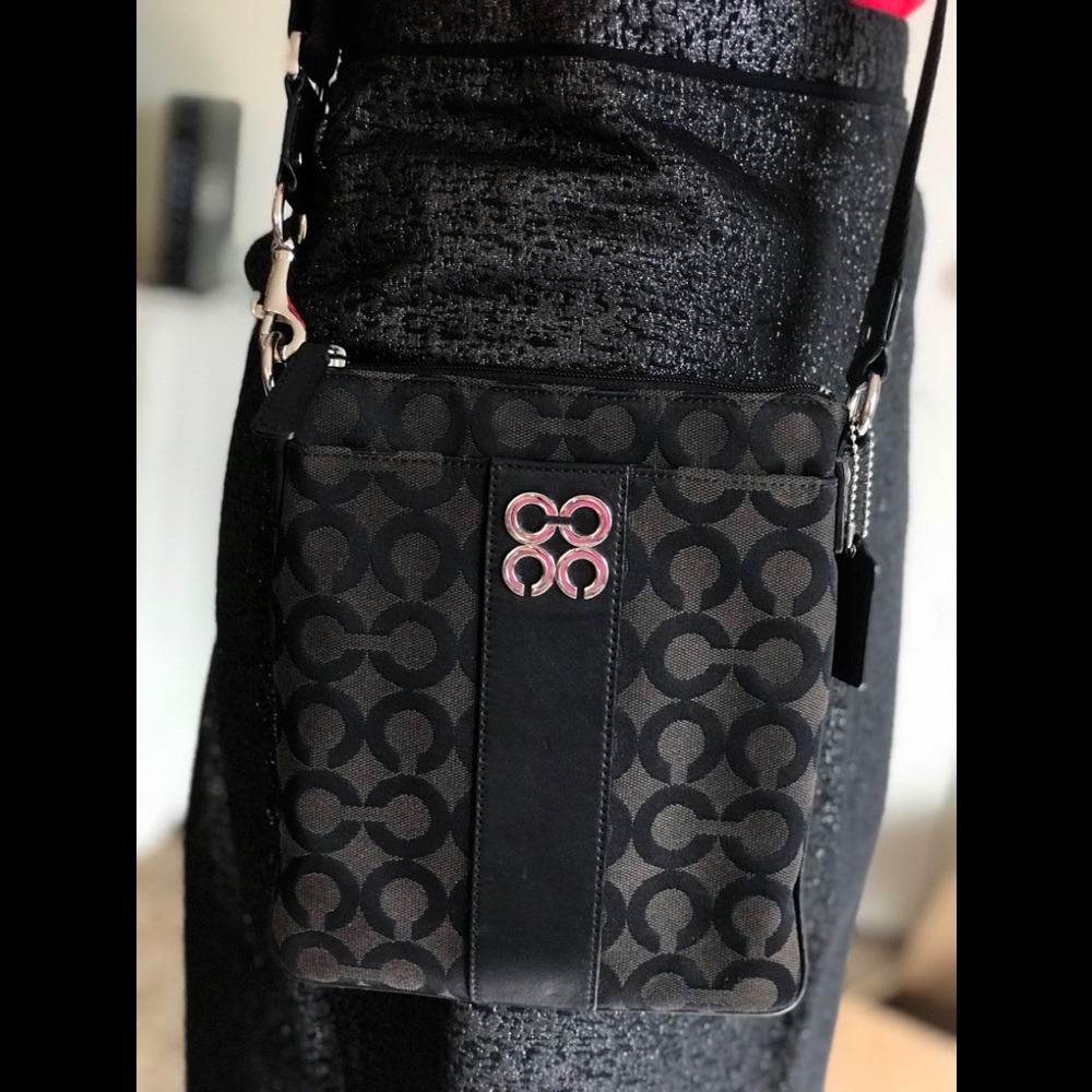 Authentic Coach Black Crossbody Bag